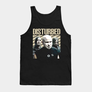 The Sound of Silence, The Roar of Style Disturbeds Band Tees Echo Legendary Rock Fashion Tank Top